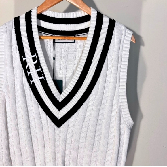 Recreational Habits Steffi Cricket sweater vest SZ XL Worn Once fits M/L Nwot - Picture 3 of 9